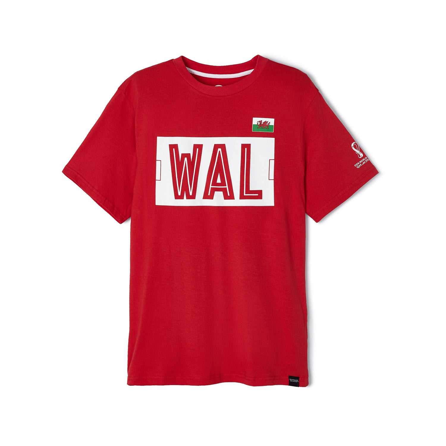 2022 World Cup Wales Red T-Shirt - Mens
