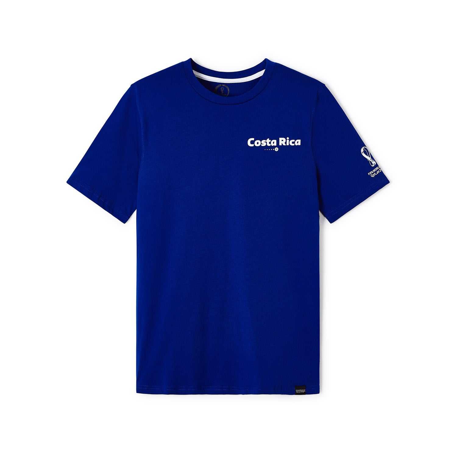 2022 World Cup Costa Rica Blue T-Shirt - Mens