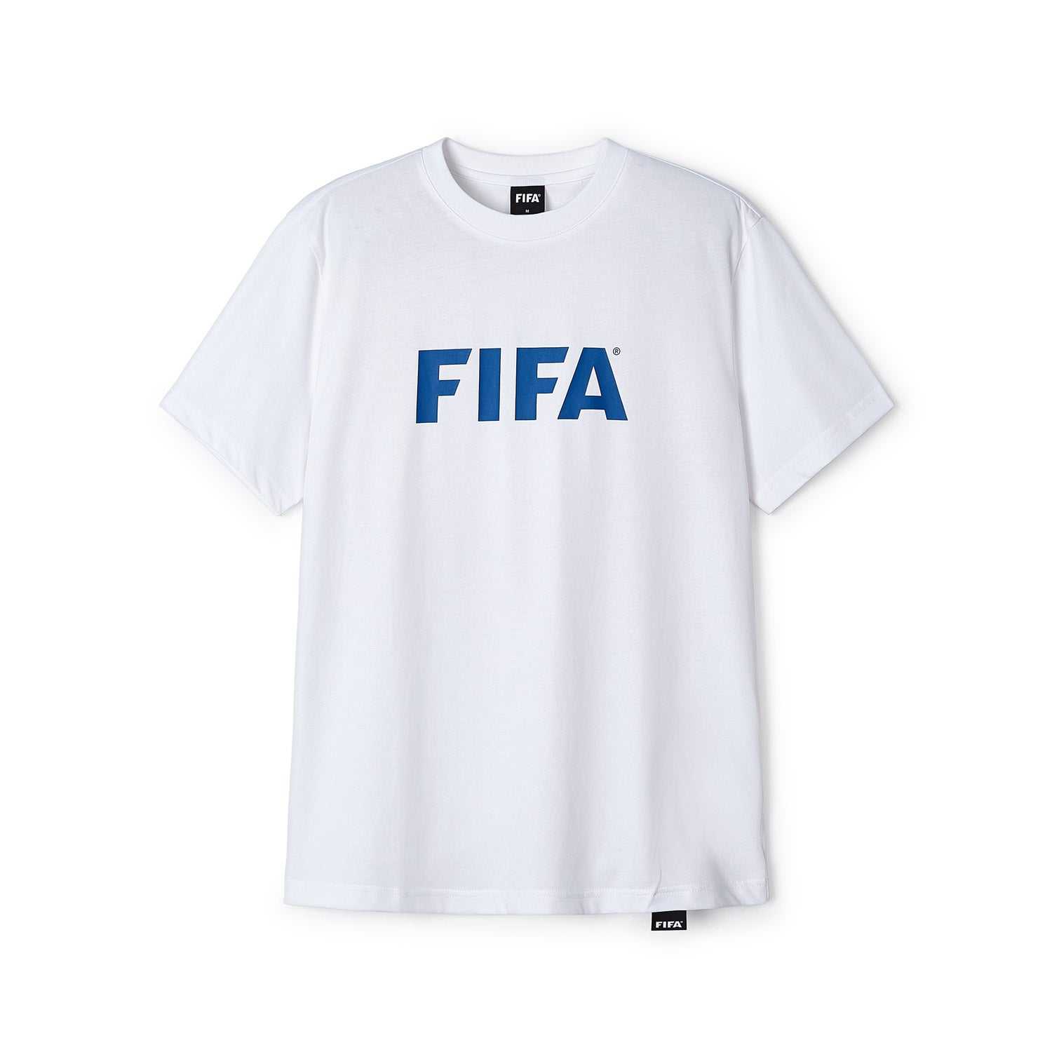 FIFA Essentials Logo Short Sleeve White T-Shirt - Mens