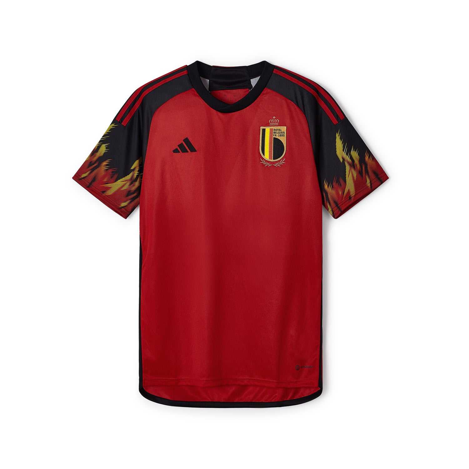 adidas Belgium Home Football Shirt - Mens