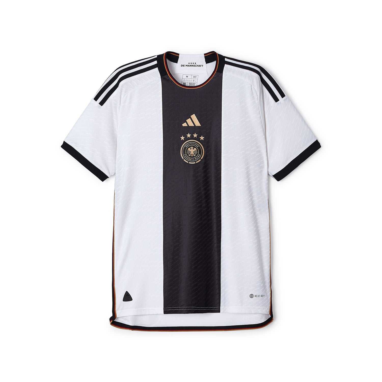 adidas Germany Authentic Home Football Shirt - Mens