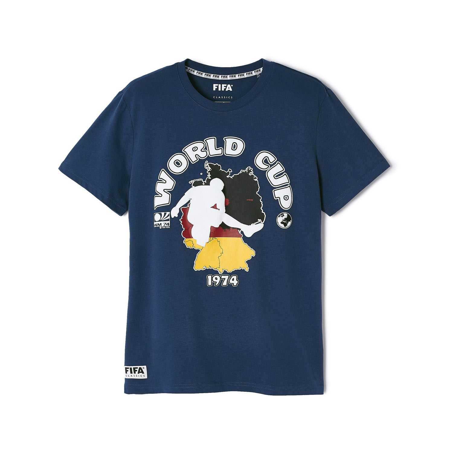 FIFA Rewind Germany '74 Silhouette T-Shirt - Mens