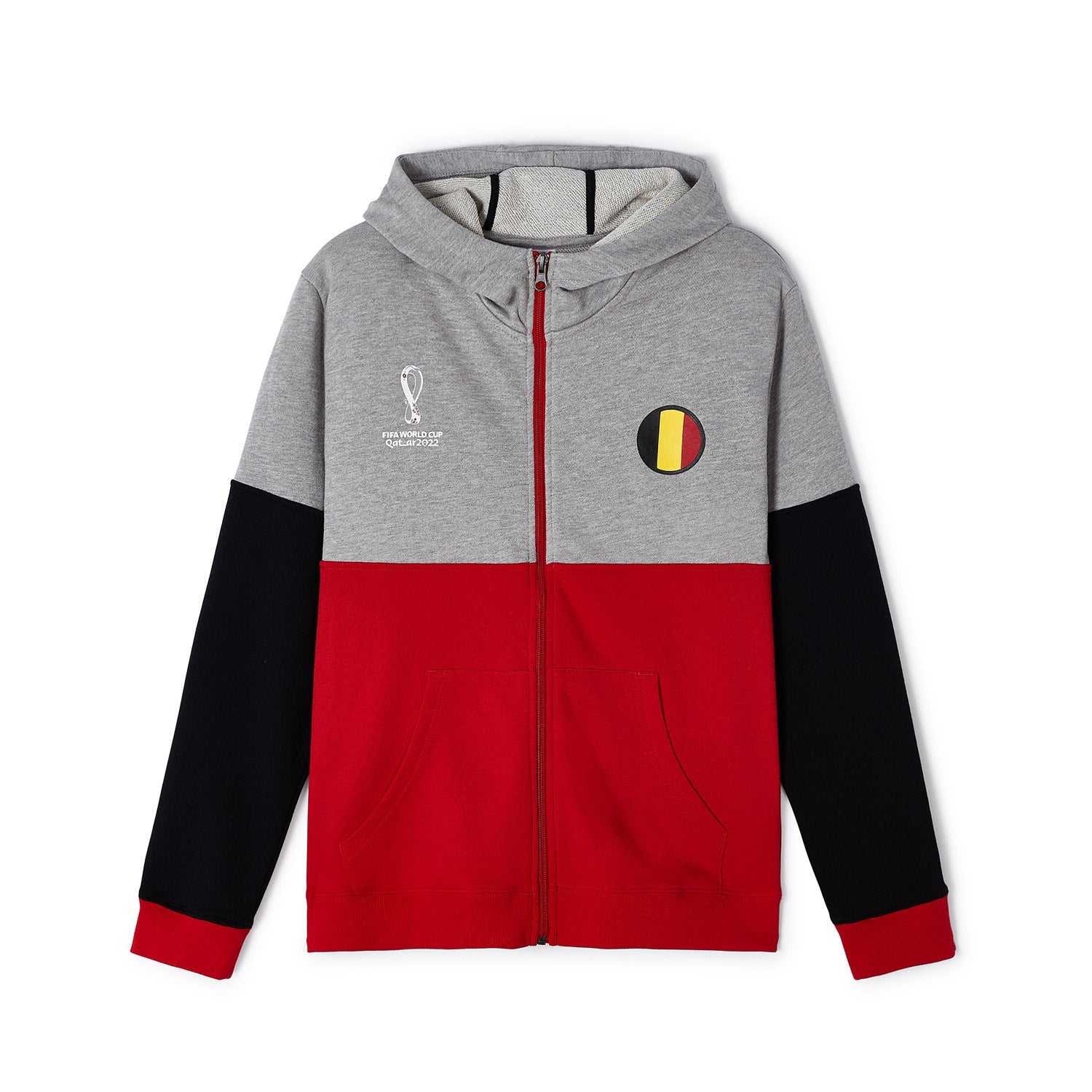 2022 World Cup Belgium Red Hoodie - Youth