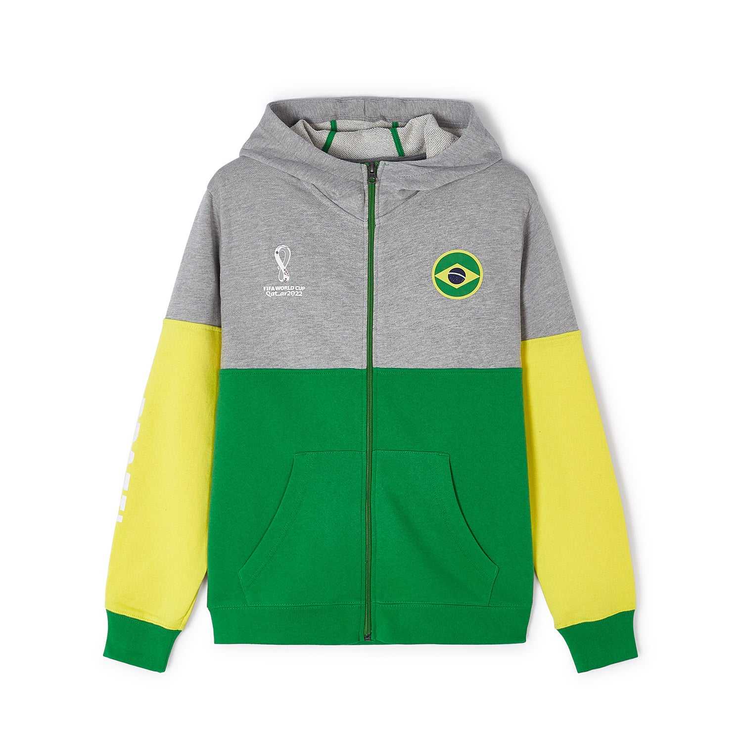 2022 World Cup Brazil Green Hoodie - Youth