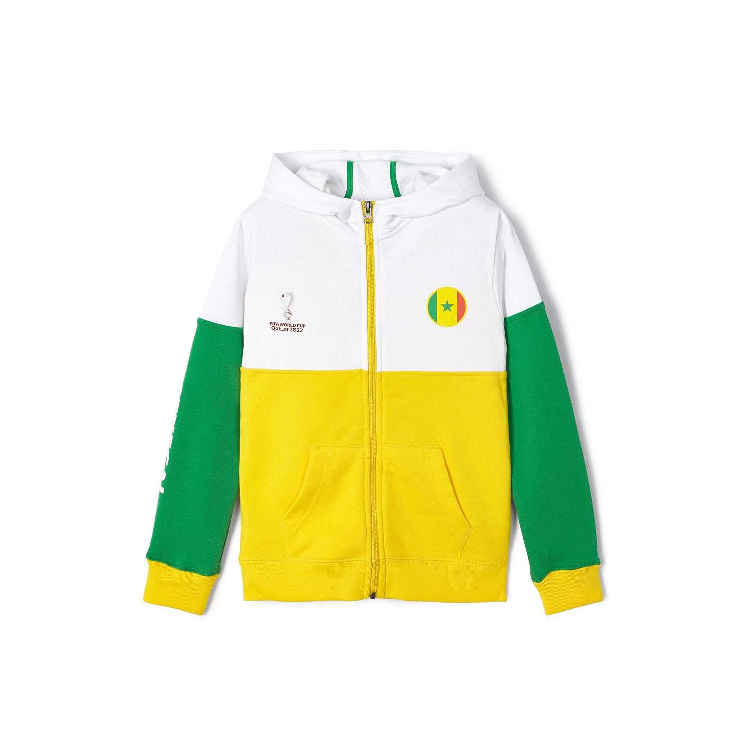 2022 World Cup Senegal Yellow Hoodie - Youth