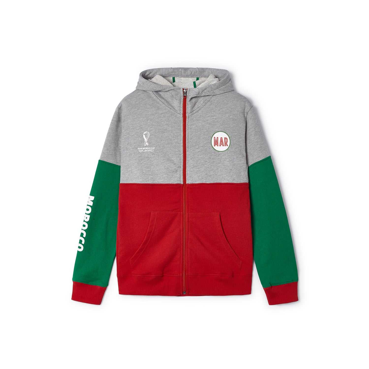 2022 World Cup Morocco Red Hoodie - Youth