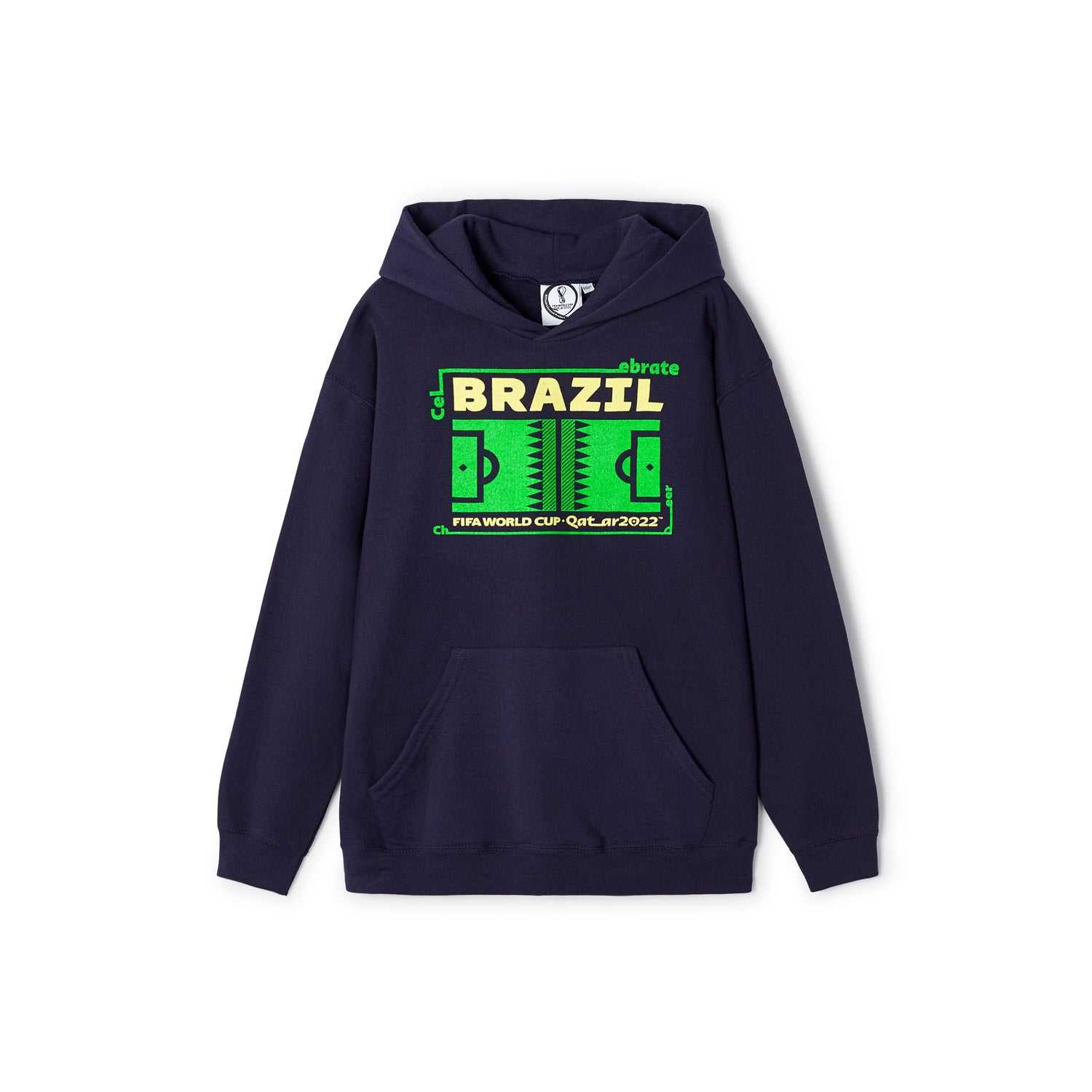 World Cup 2022 Futbol Nation Youth Hoodie Brazil