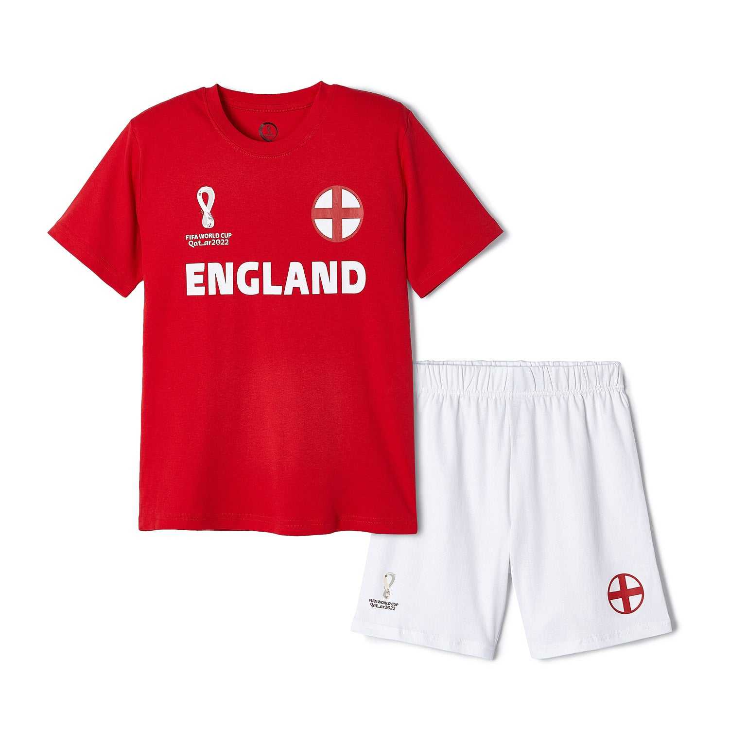 2022 World Cup England Red T-Shirt - Youth