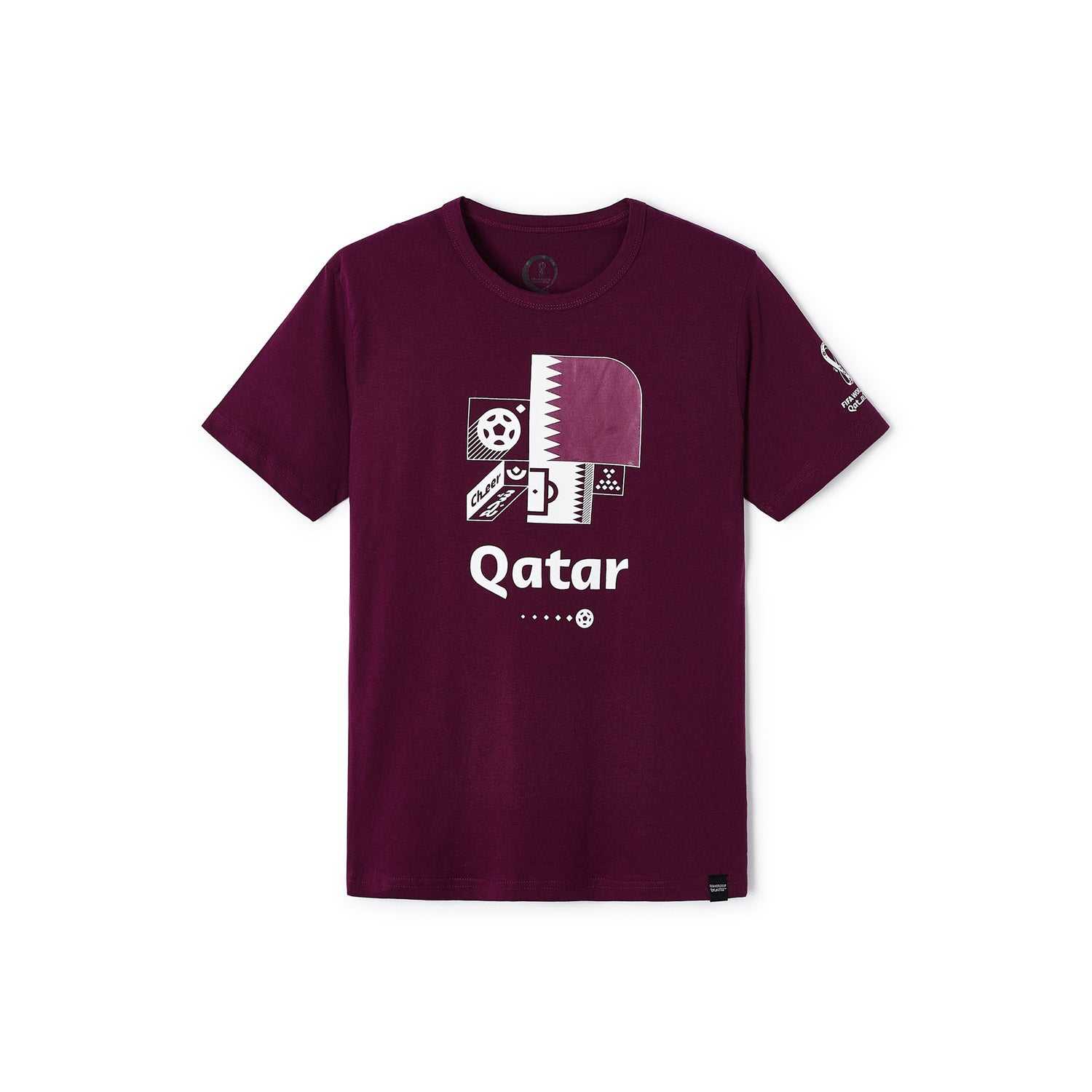 2022 World Cup Qatar Red T-Shirt - Youth