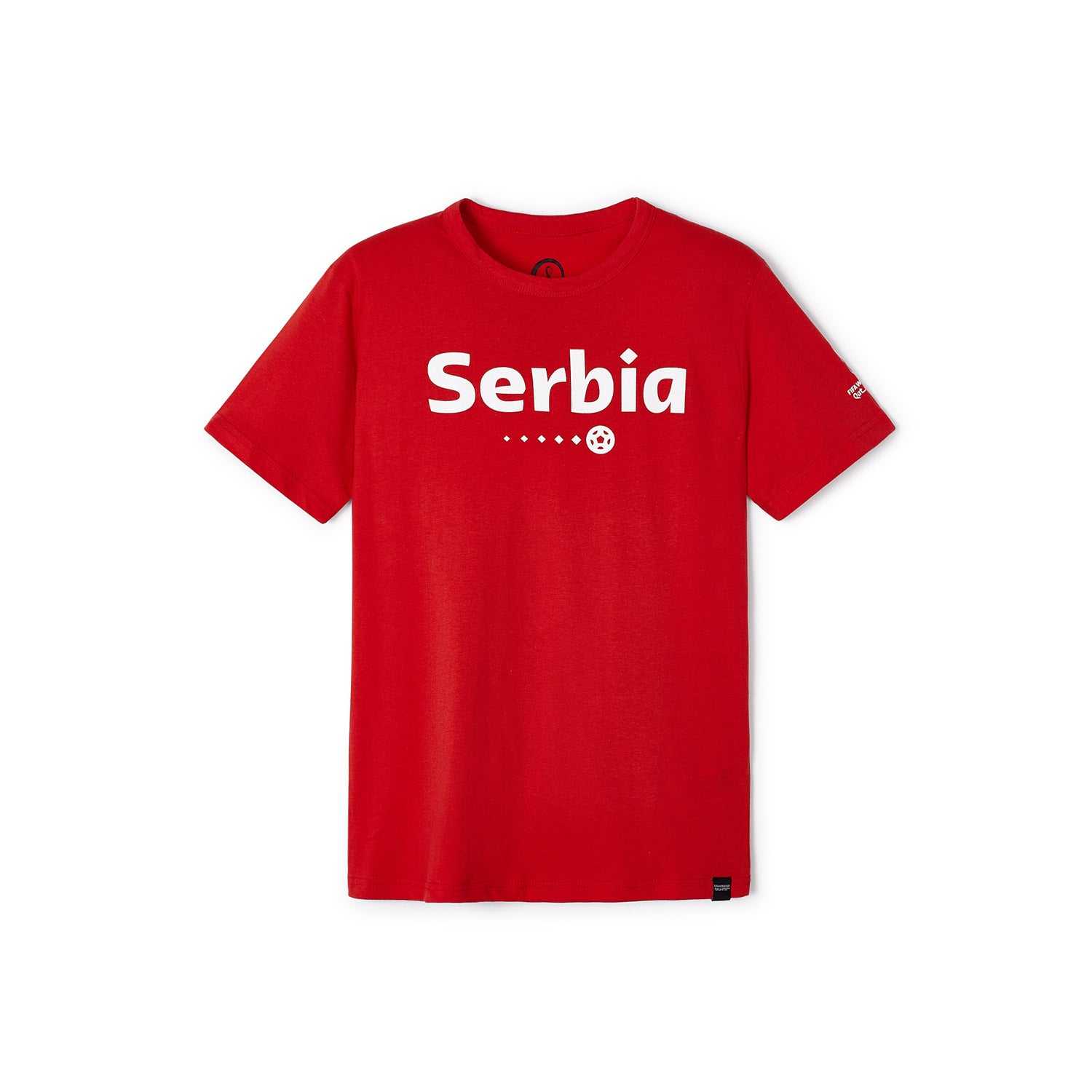 2022 World Cup Serbia Red T-Shirt - Youth