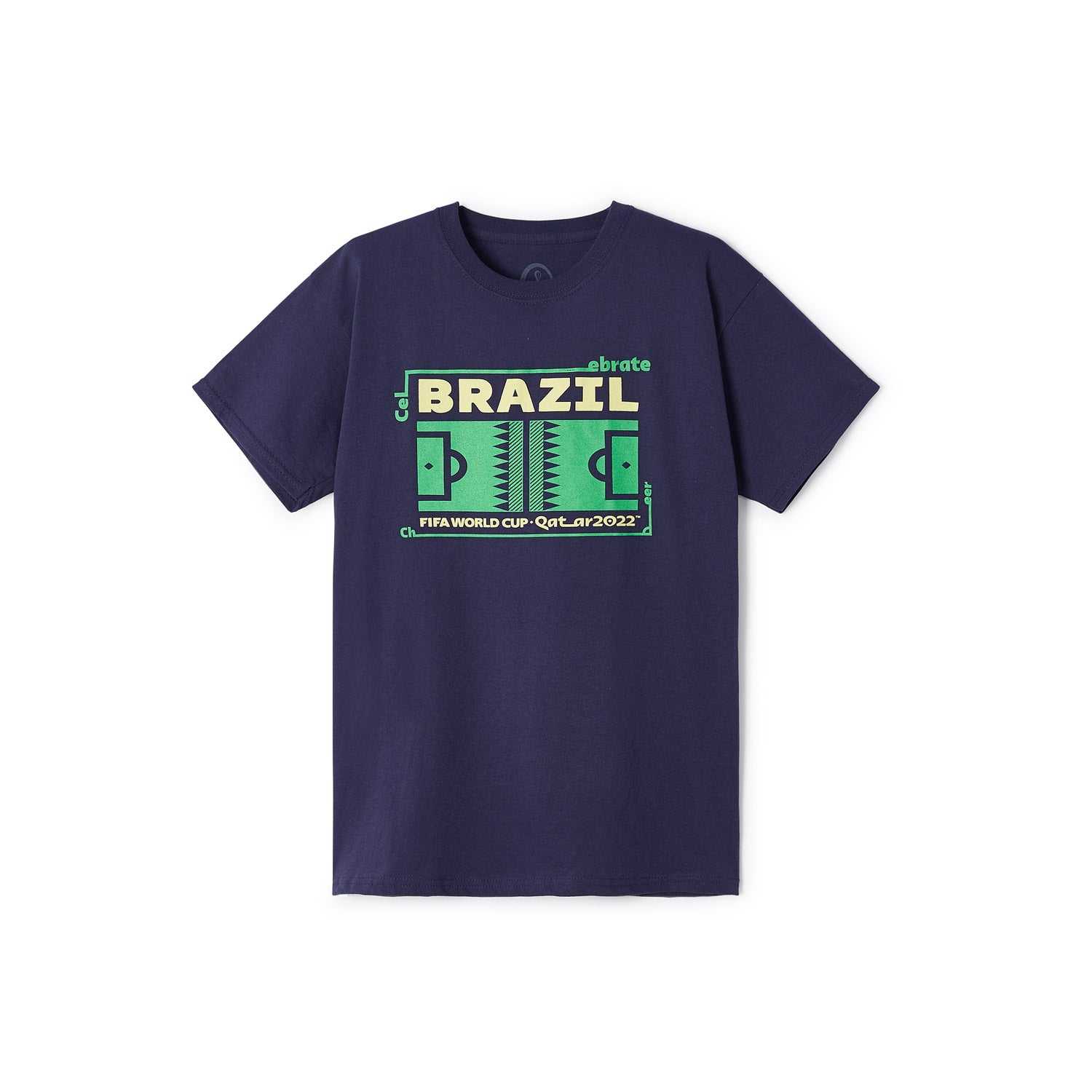 World Cup 2022 Futbol Nation Youth T-Shirt Brazil