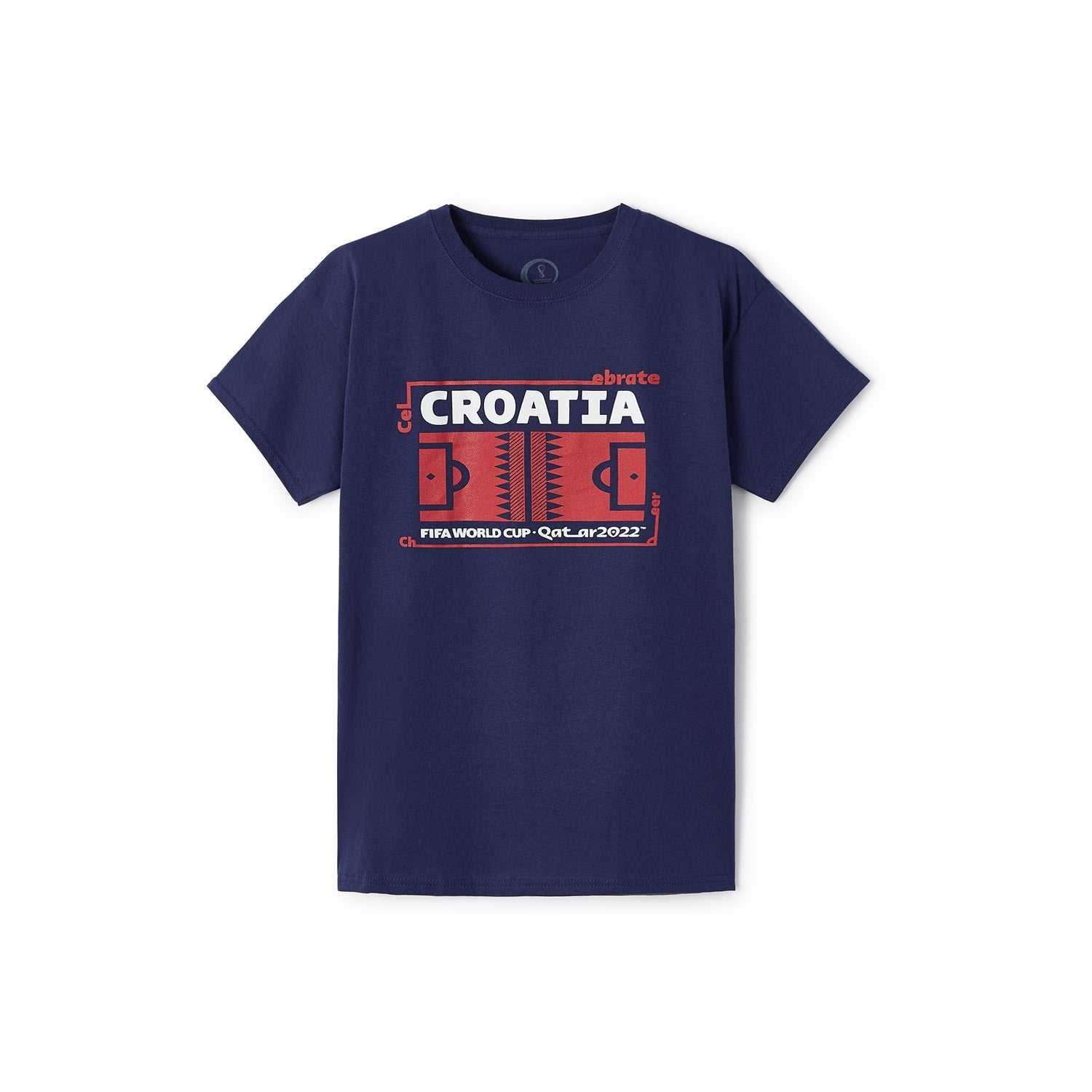 World Cup 2022 Futbol Nation Youth T-Shirt Croatia