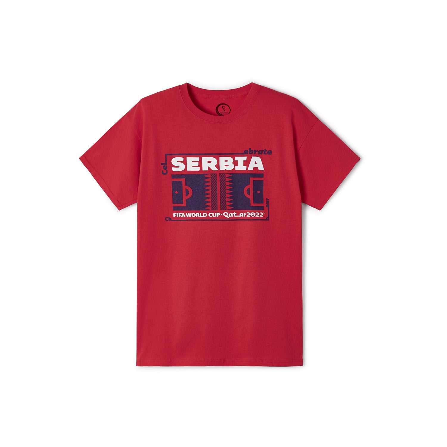 World Cup 2022 Futbol Nation Youth T-Shirt Serbia