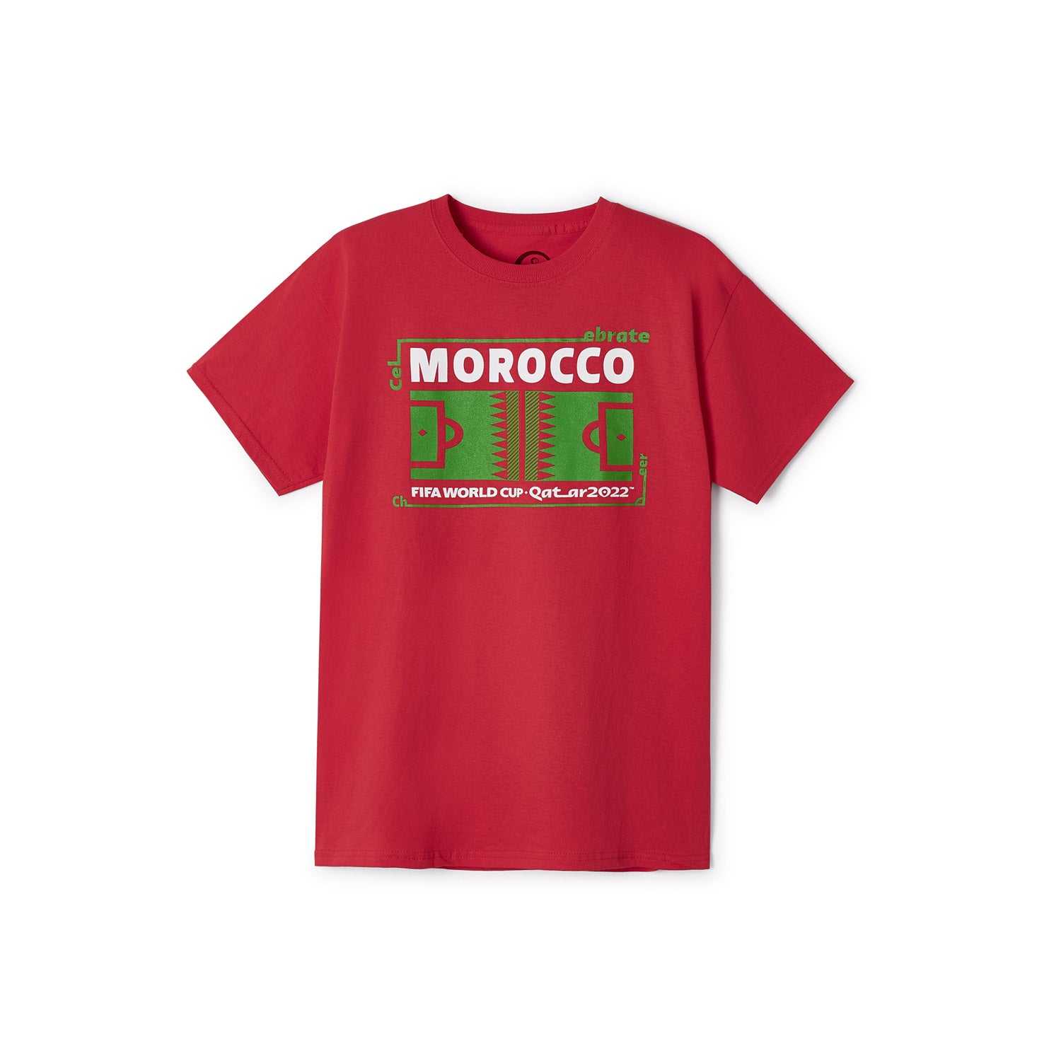World Cup 2022 Futbol Nation Youth T-Shirt Morocco