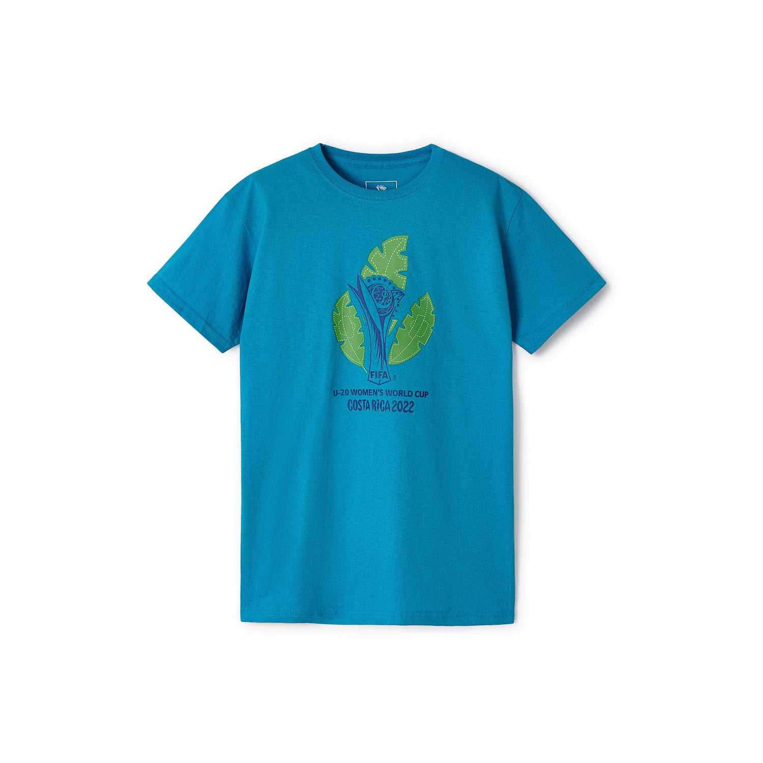 2022 U20 Women's World Cup Costa Rica Logo Blue T-Shirt - Youth