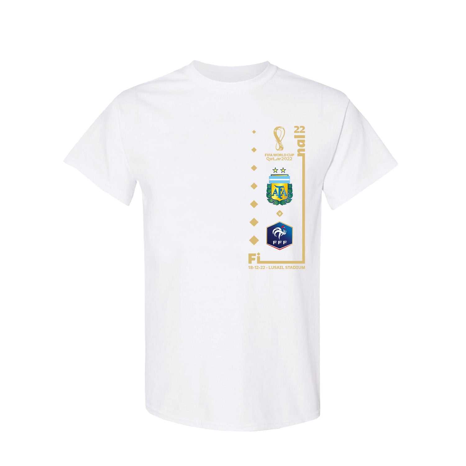 2022 World Cup Finalist T-Shirt White - Youth