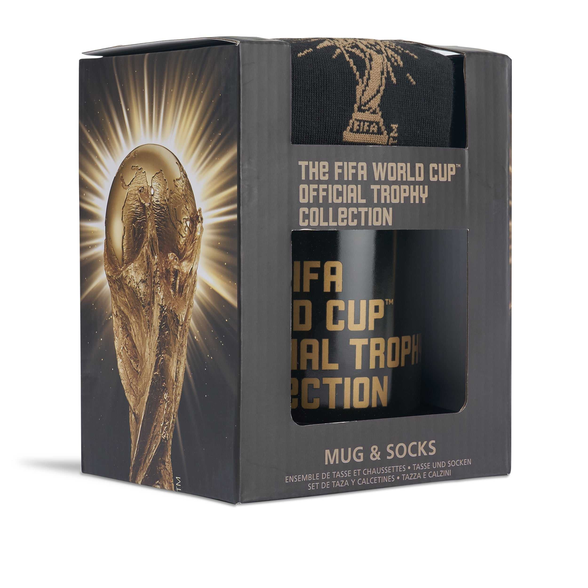 FIFA Mug And Socks Black And Gold