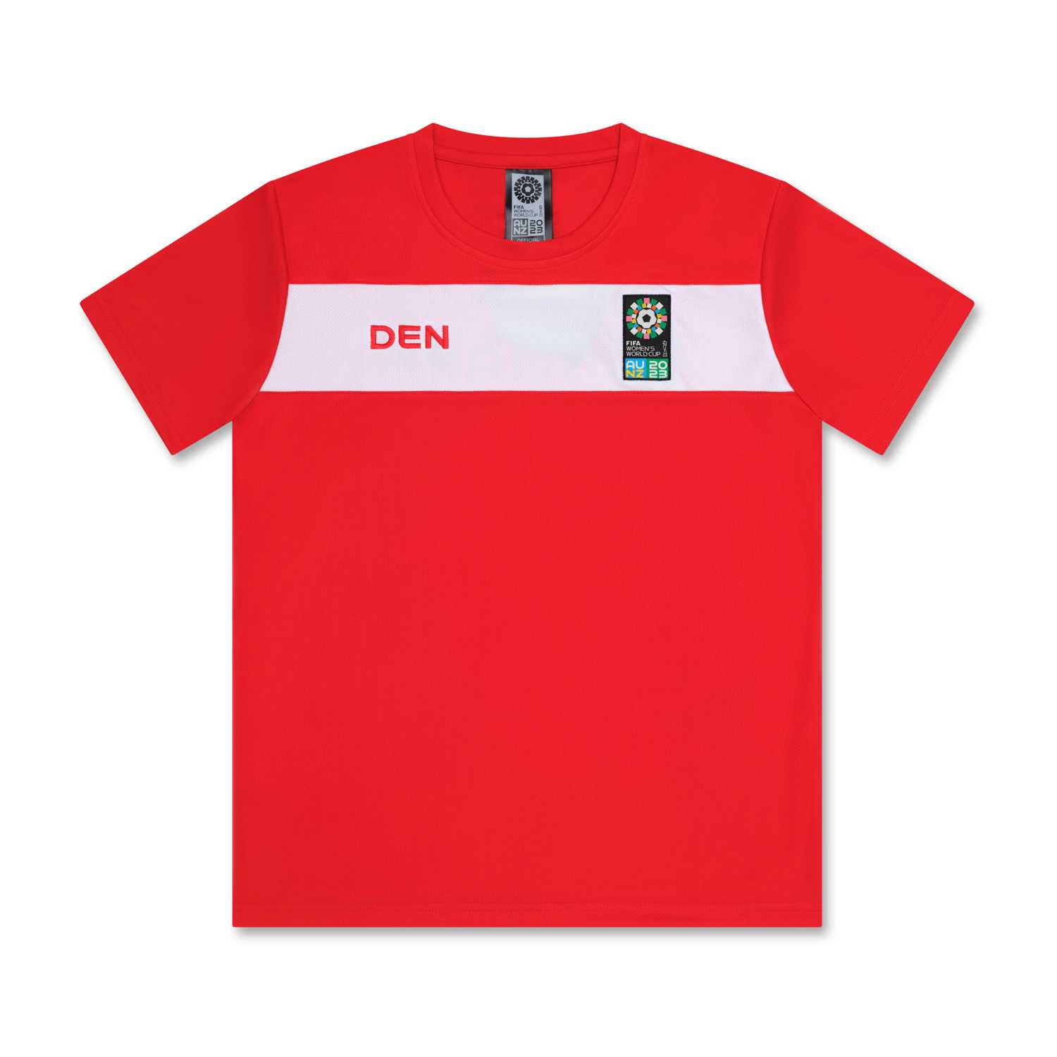 Denmark Women's World Cup 2023 Red T-Shirt - Unisex