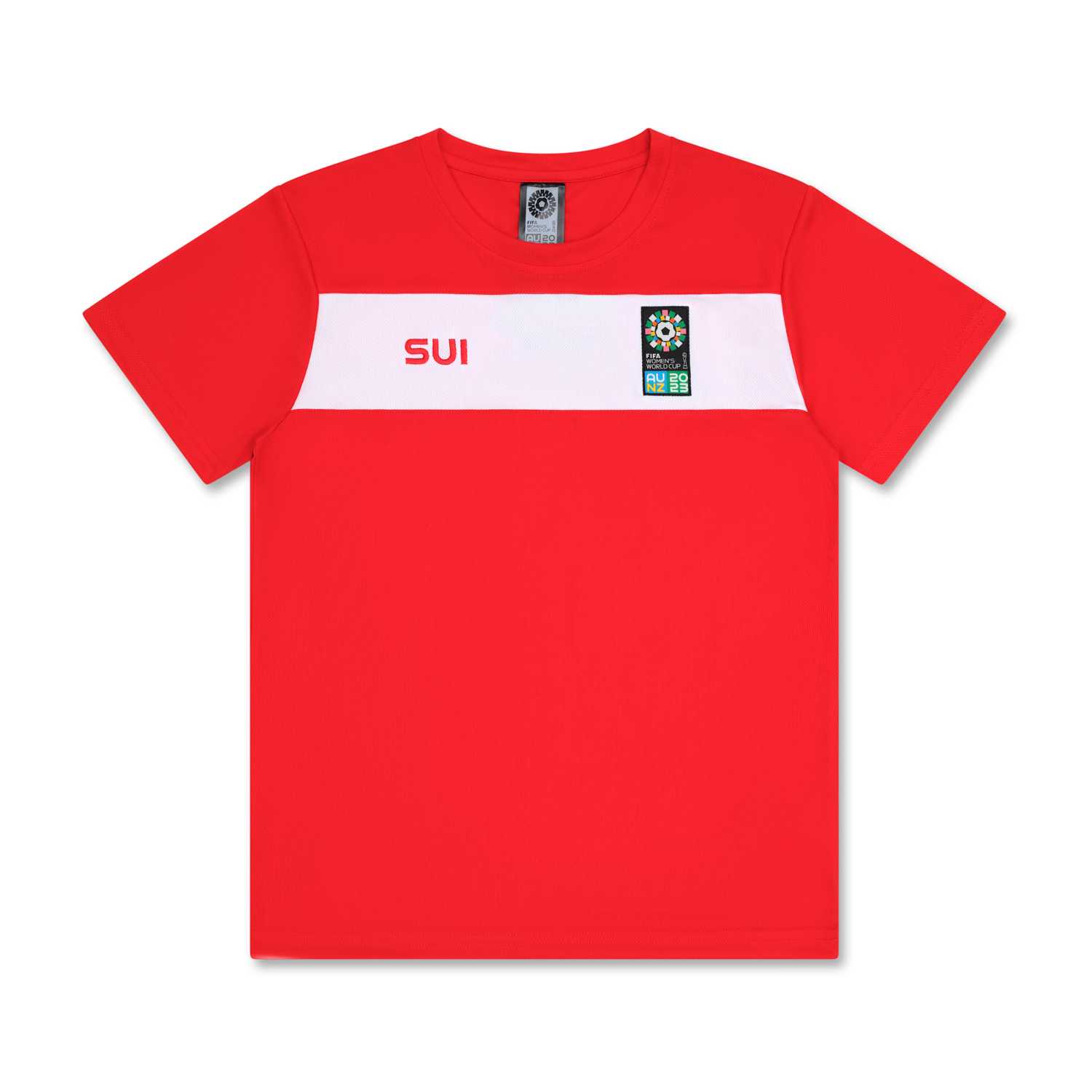 Switzerland Women's World Cup 2023 Red T-Shirt - Unisex