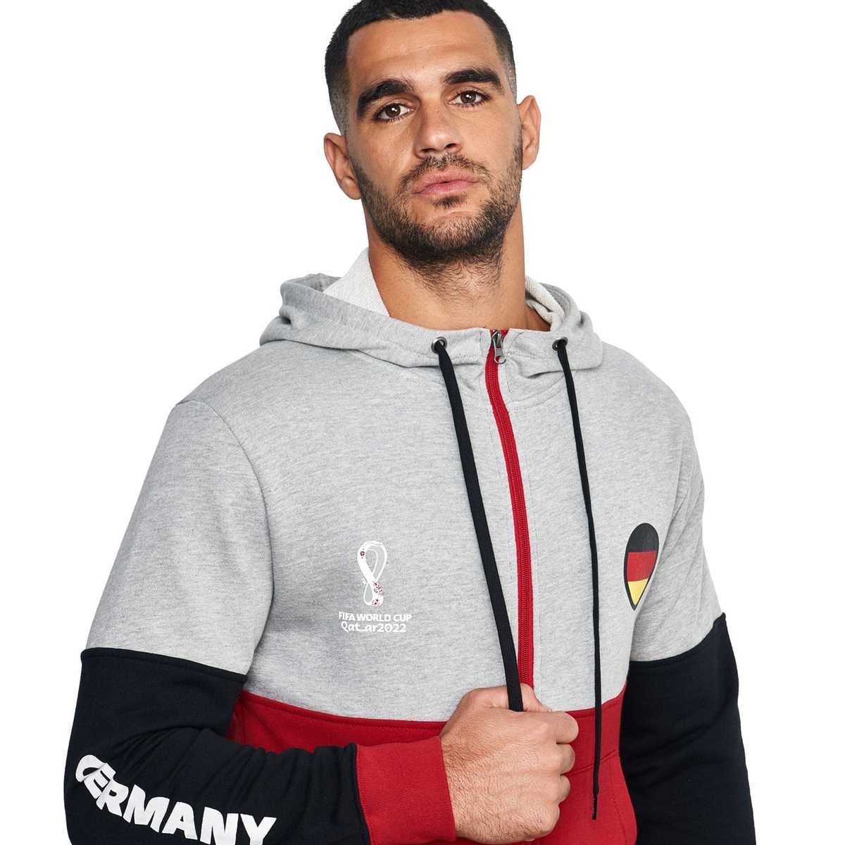 2022 World Cup Germany Red Hoodie - Mens - Official FIFA Store