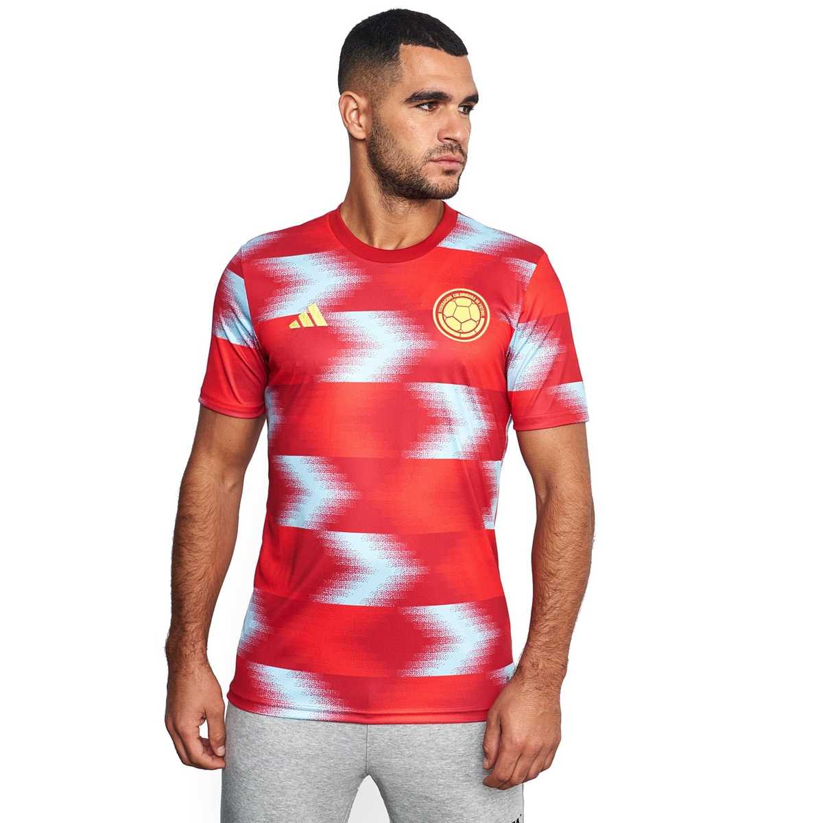 adidas Colombia Warm Up Shirt - Men's - Official FIFA Store