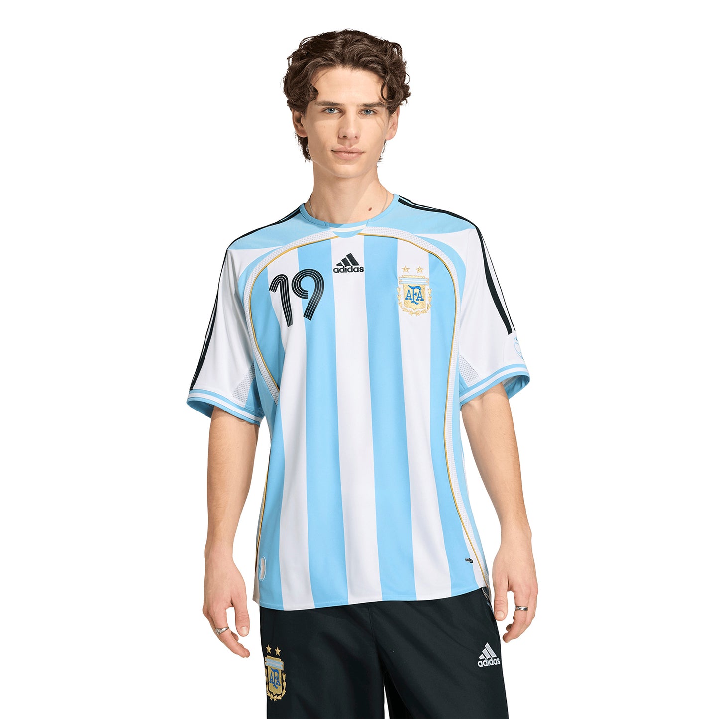 Argentina 2006 Home Messi Jersey - Men's