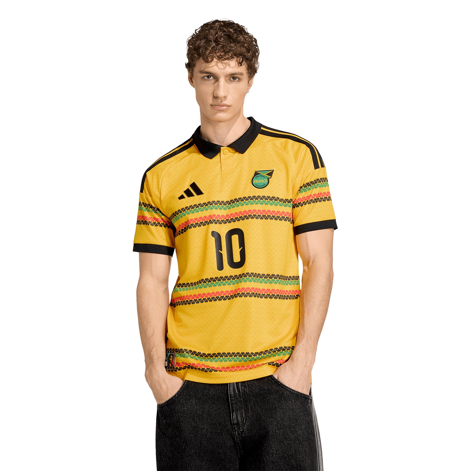 BOB MARLEY,ZIGGY MARLEY,RITA MARLEY セット Jamaica FF X Bob Marley X Adidas FutBol Away Jersey - M10 – Fresh