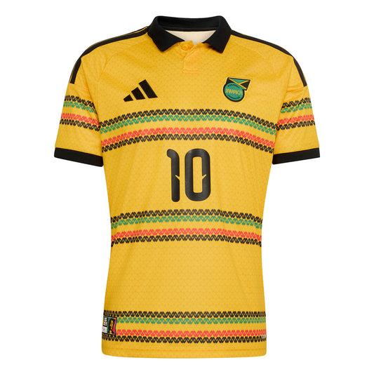 Jamaica 26 Home Marley 10 Jersey - Men's