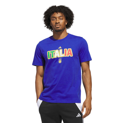 Camiseta Itália Mandante Estampada - Masculino