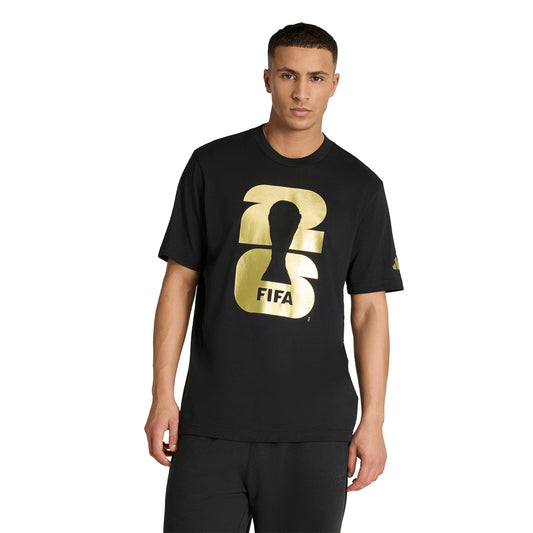 FIFA World Cup 2026™ Official Emblem Black T-Shirt - Men's