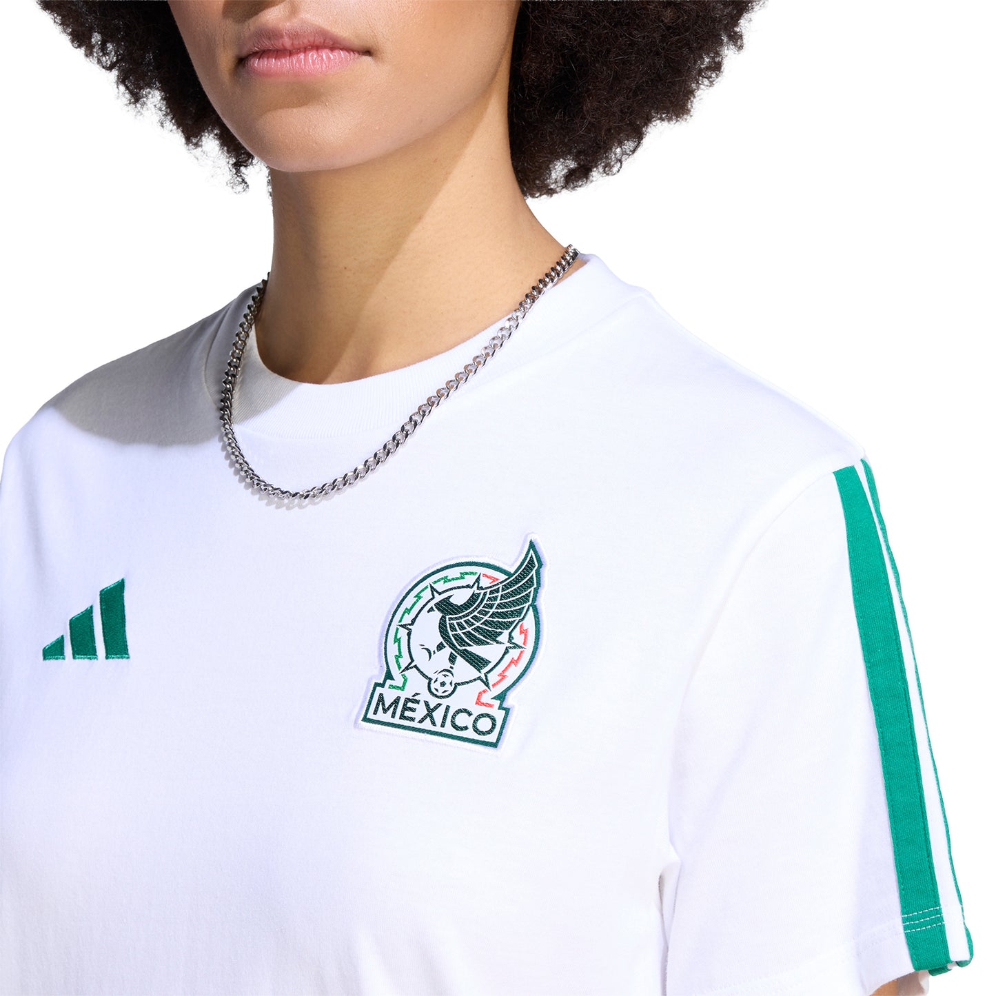 Camiseta México DNA Blanca - Mujer