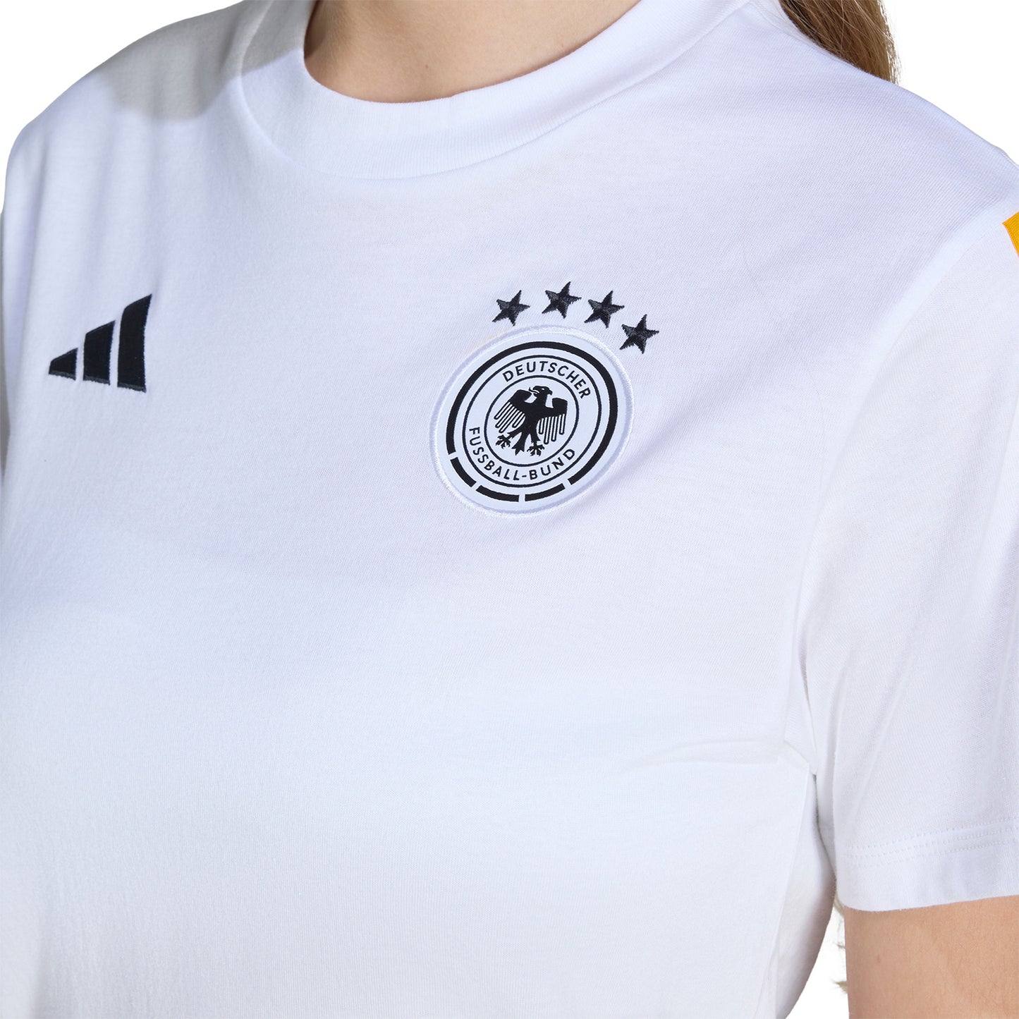 Deutschland DNA T-Shirt Weiß - Damen
