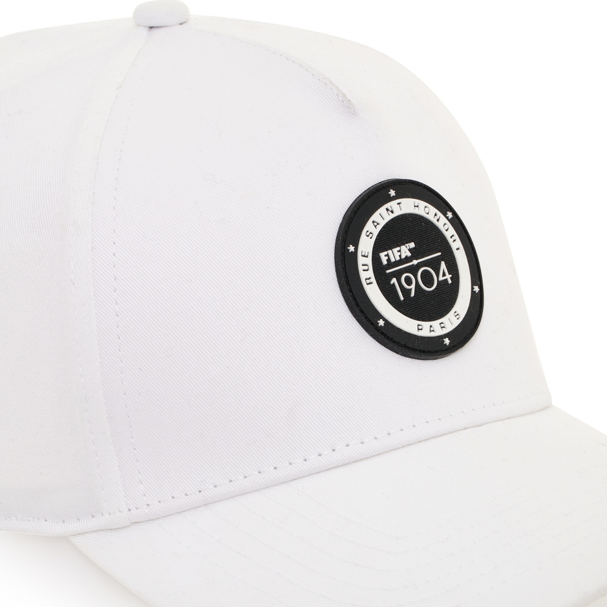 Gorra blanco ártico con escudo «FIFA 1904»