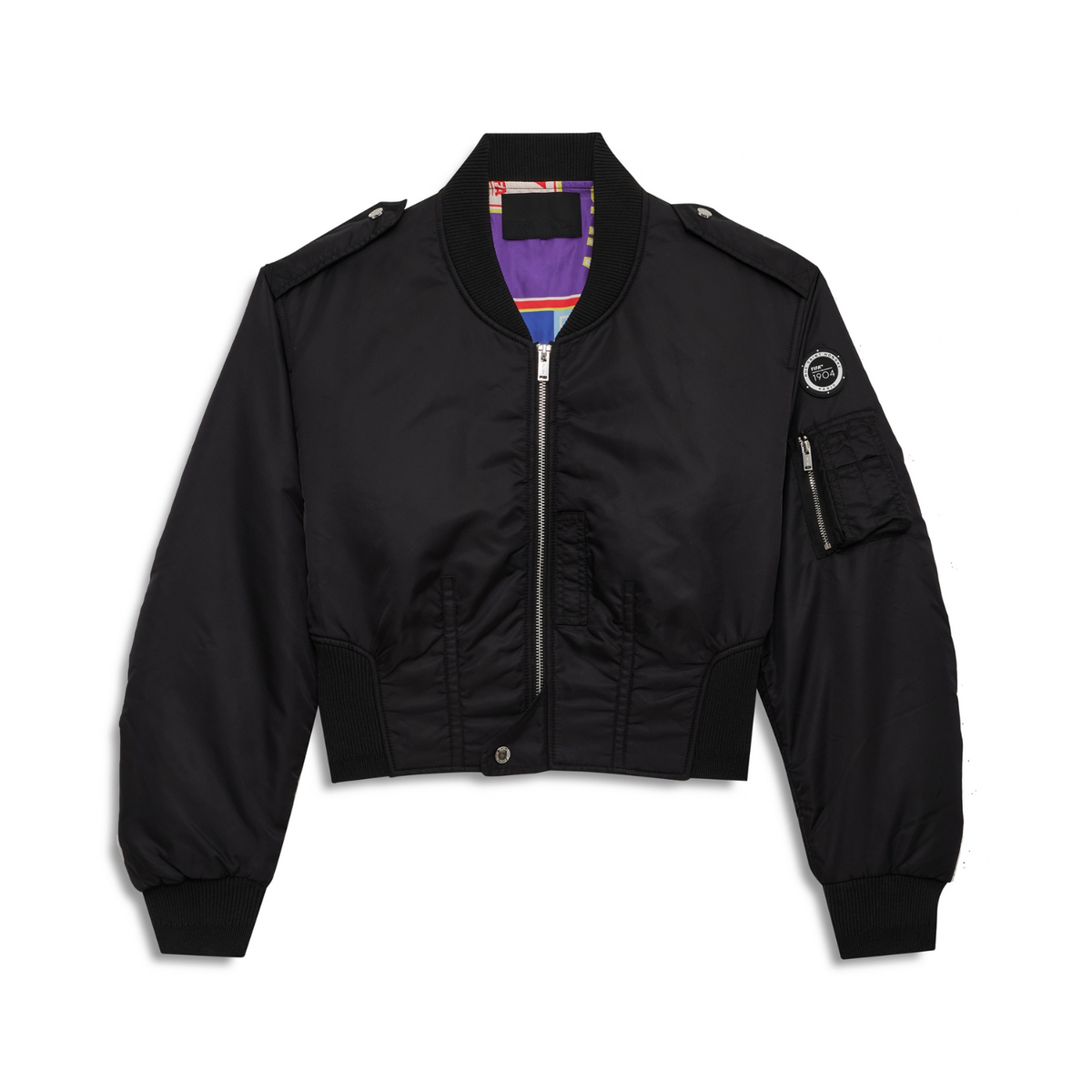 Chaqueta bómber FIFA 1904 Century negro obsidiana