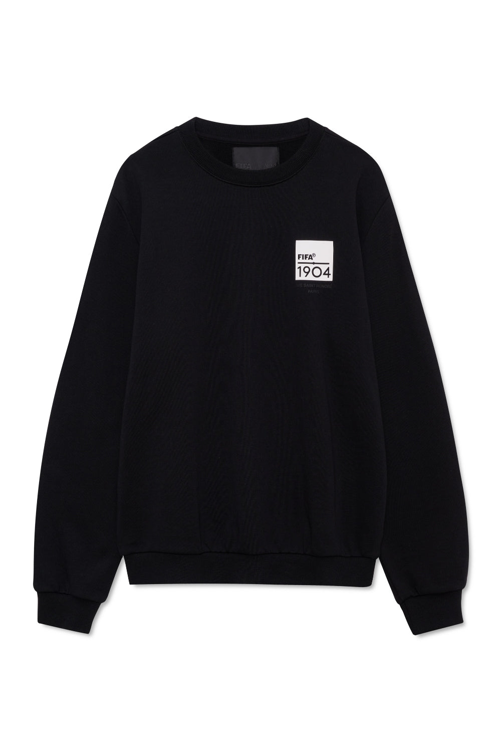 Sudadera FIFA 1904 Square Cuello Redondo Negra - Unisex