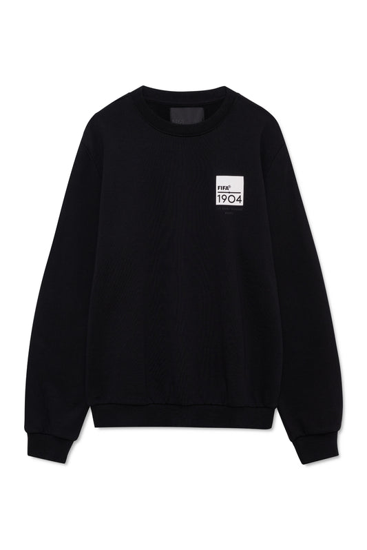 FIFA 1904 Black Square Crewneck - Unisex