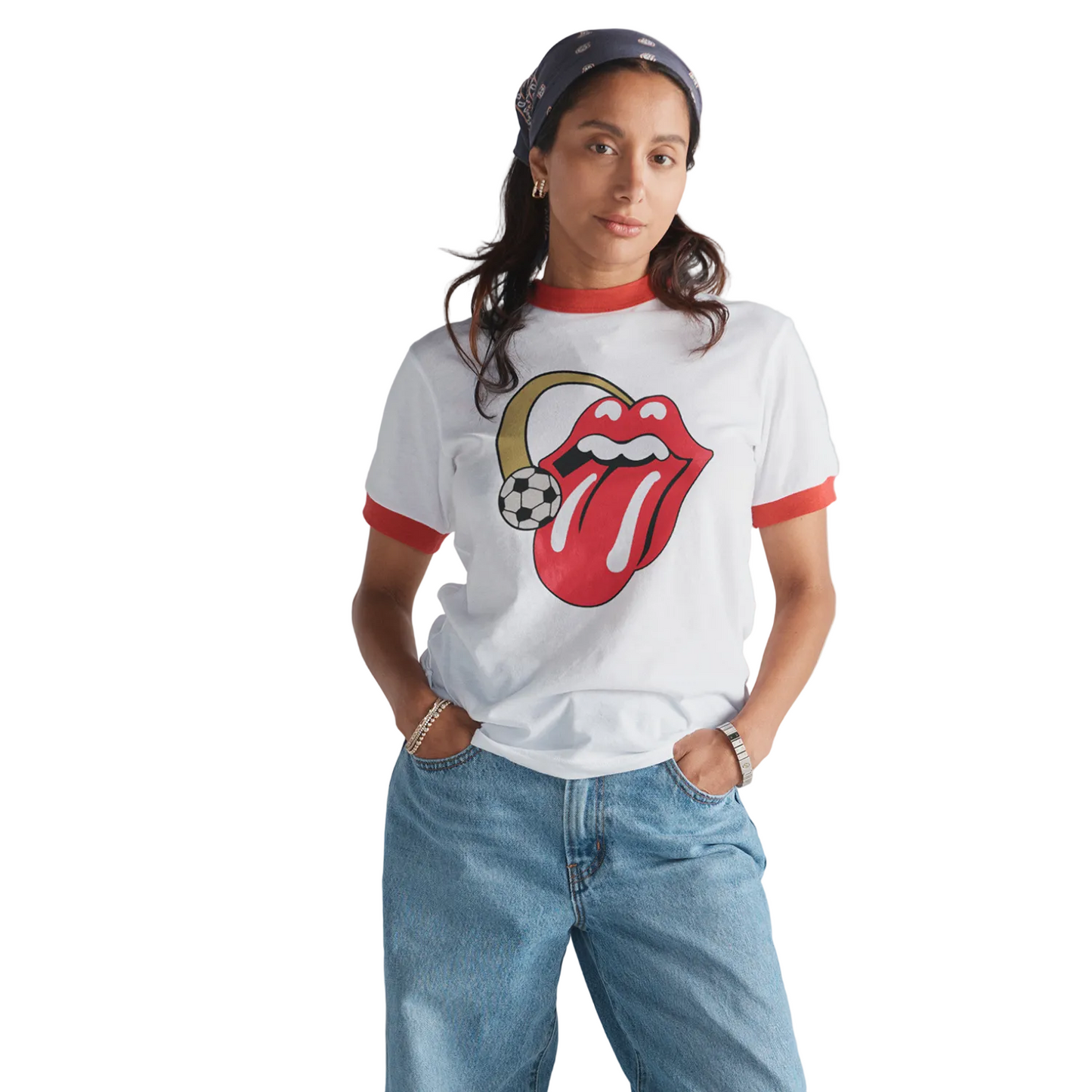 FIFA World Cup 2026™ Rolling Stones Halo Lick Ringer Tee