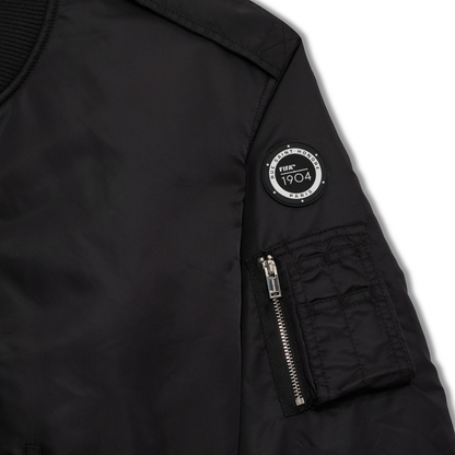 Chaqueta bómber FIFA 1904 Century negro obsidiana