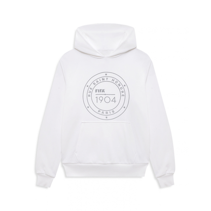 Sweat à capuche Rue Saint-Honoré - Blanc arctique