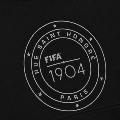 Sudadera con capucha Rue Saint Honoré negro obsidiana