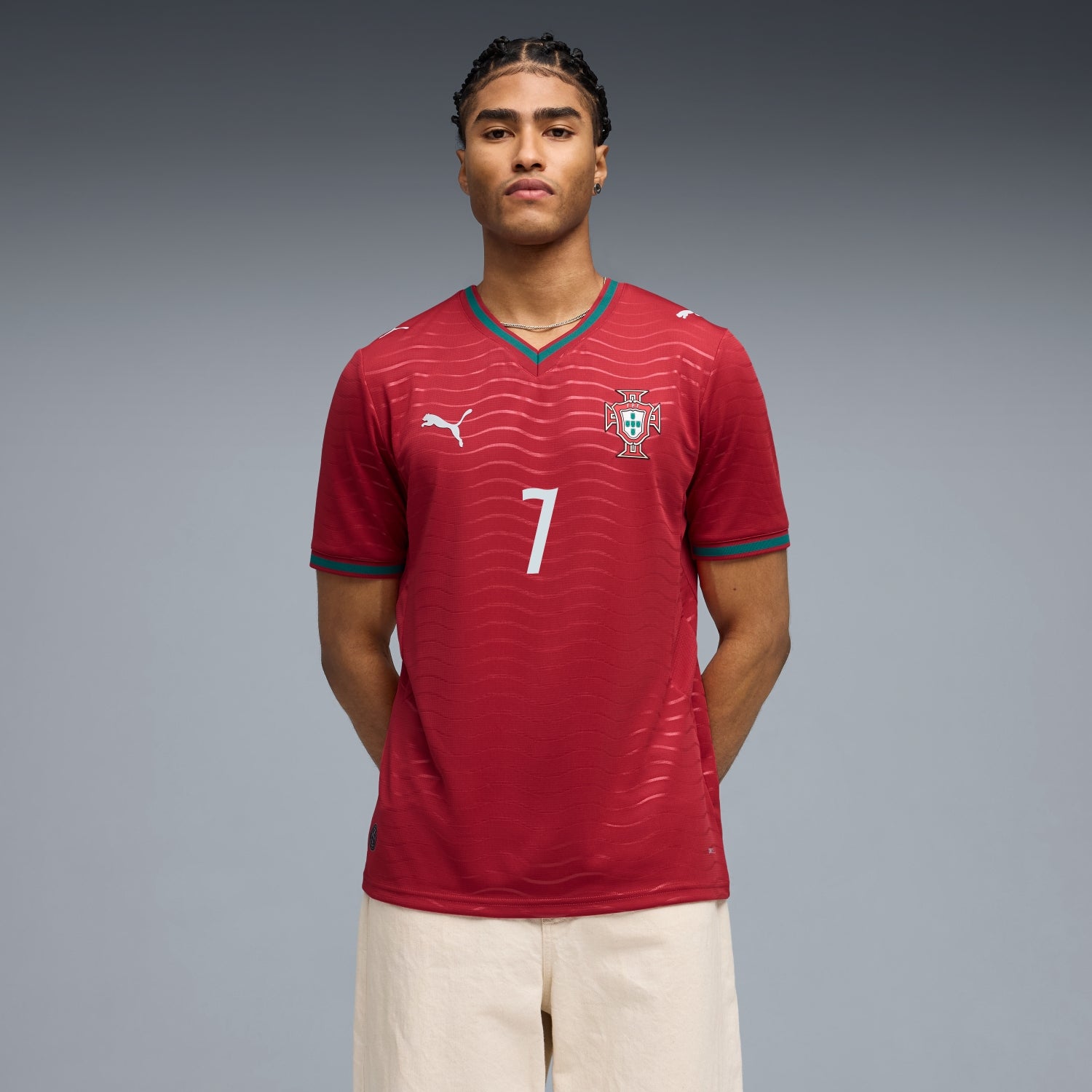 Portugal 2026 Camisa Mandante Ronaldo 7 - Masculino – FIFA