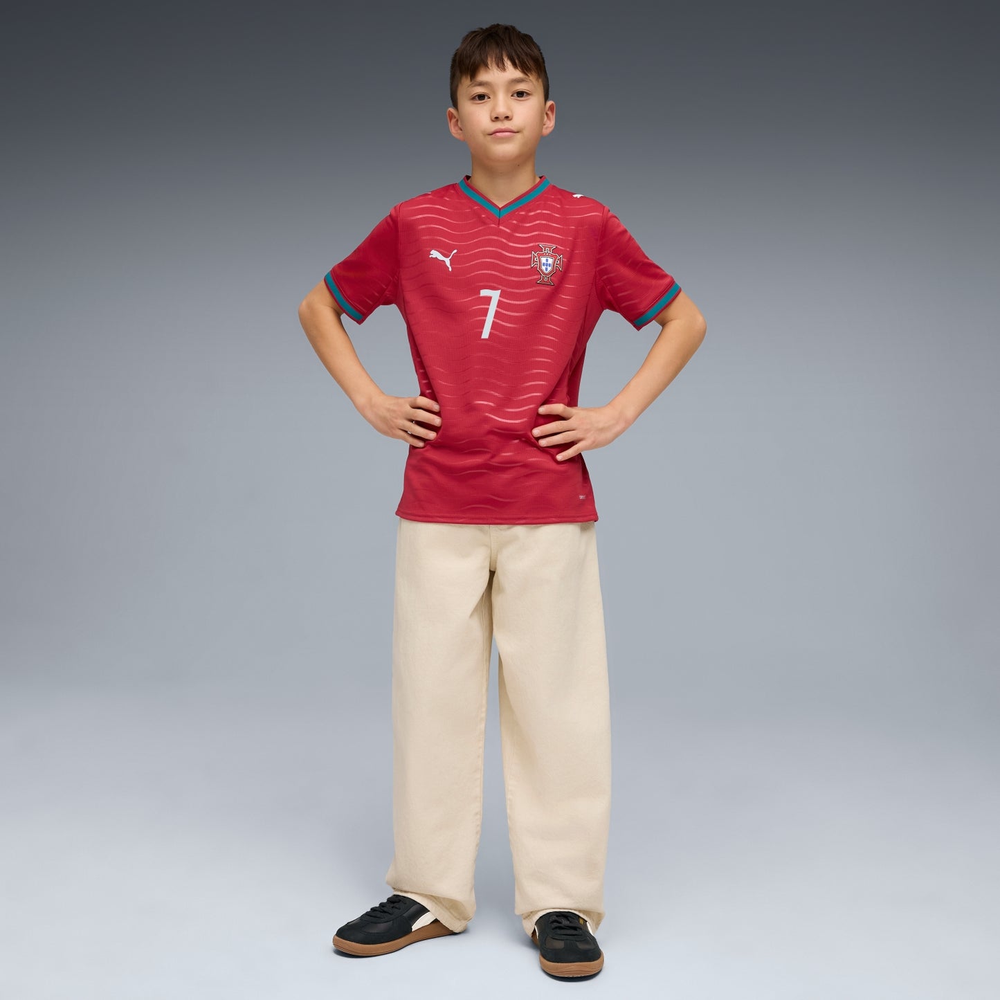 Portugal 2026 Home Ronaldo 7 Jersey - Youth