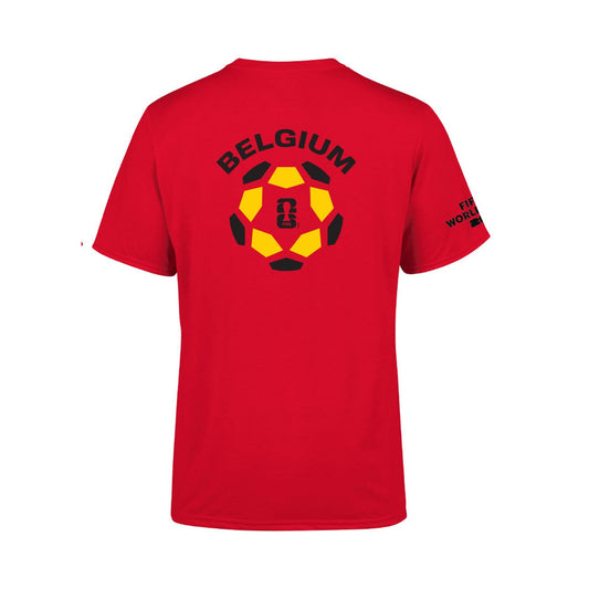 FIFA World Cup 2026™ Belgien Puff-T-Shirt - Unisex