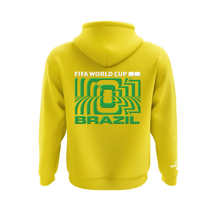 FIFA World Cup 2026™ Brazil Puff Hoodie - Unisex