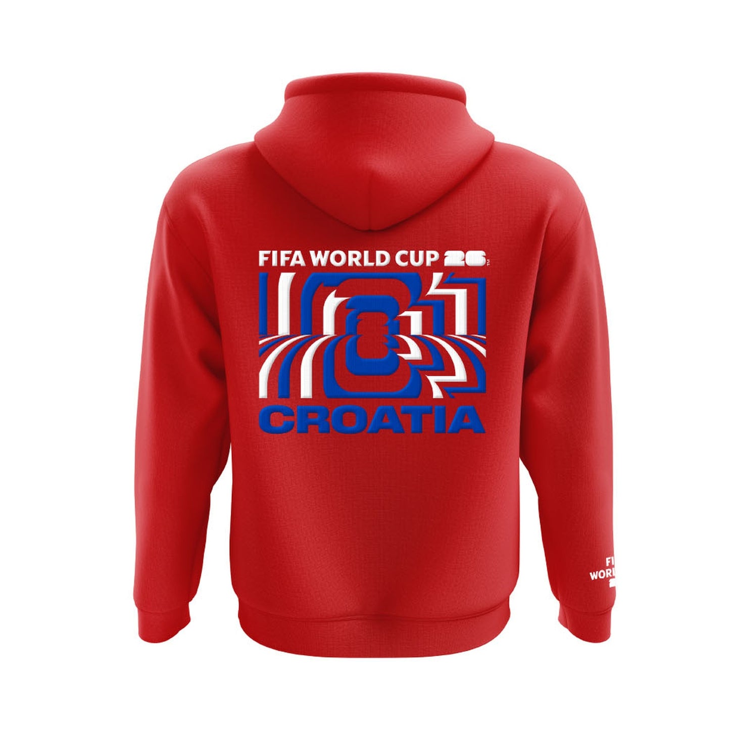 FIFA World Cup 2026™ Kroatien Puff-Hoodie - Unisex