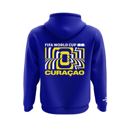 FIFA World Cup 2026™ Felpa con Cappuccio Puff Curaçao - Unisex