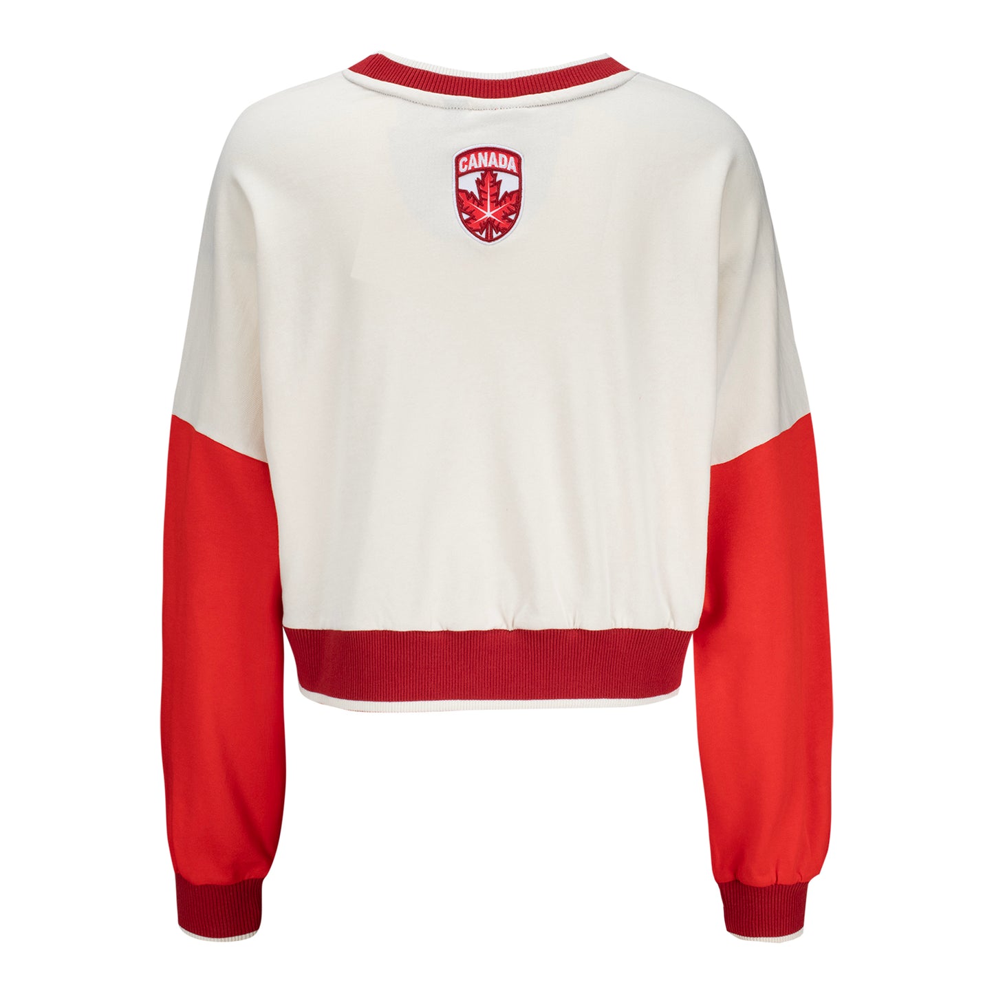 Moletom cropped Canadá da Copa do Mundo da FIFA 2026™ - Feminino