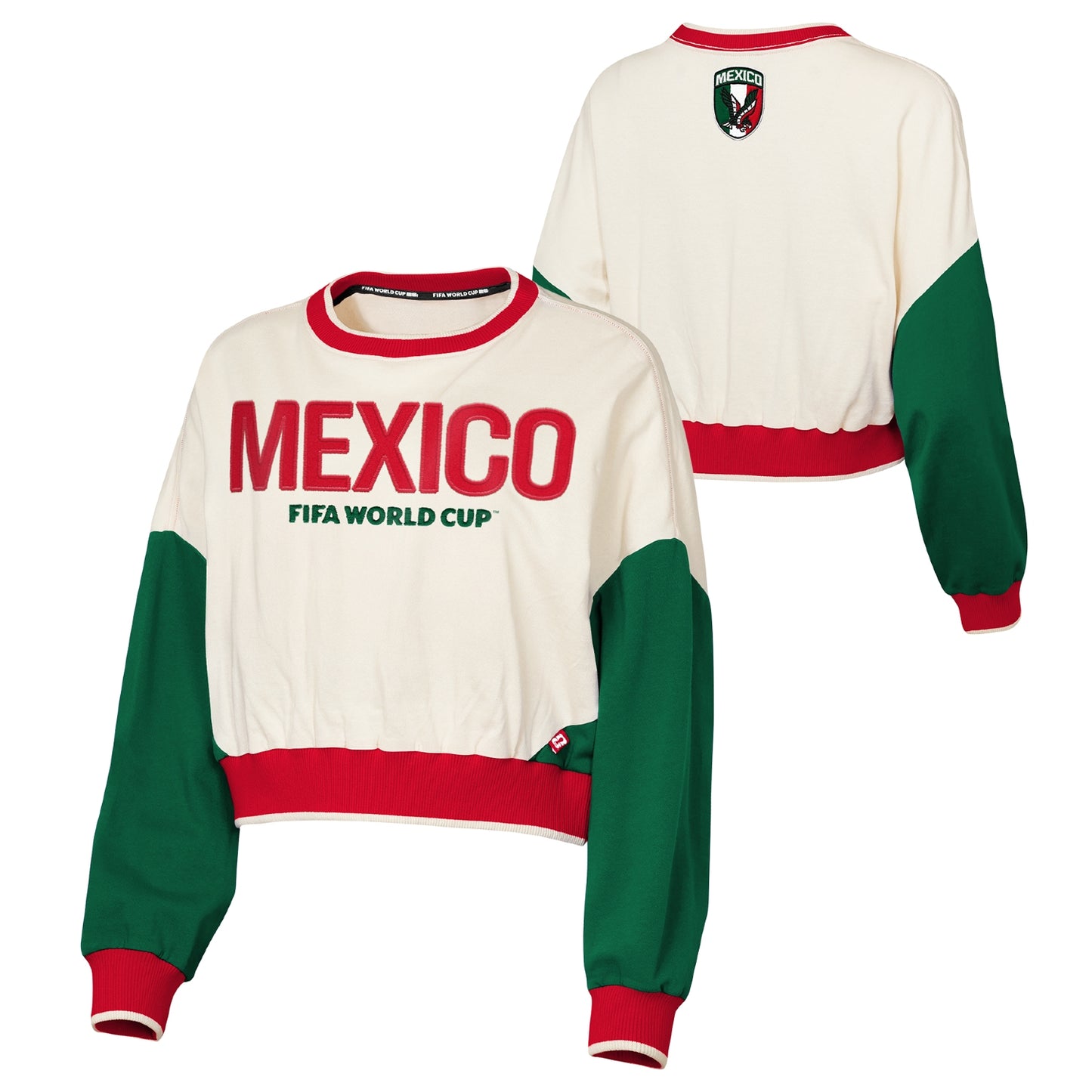 Moletom cropped México da Copa do Mundo da FIFA 2026™ - Feminino