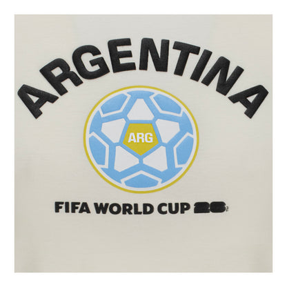 Kürzer geschnittenes Argentinien-T-Shirt zur WM 2026 – Damen