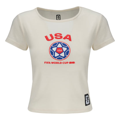 FIFA World Cup 2026™ USA Crop T-Shirt - Women's